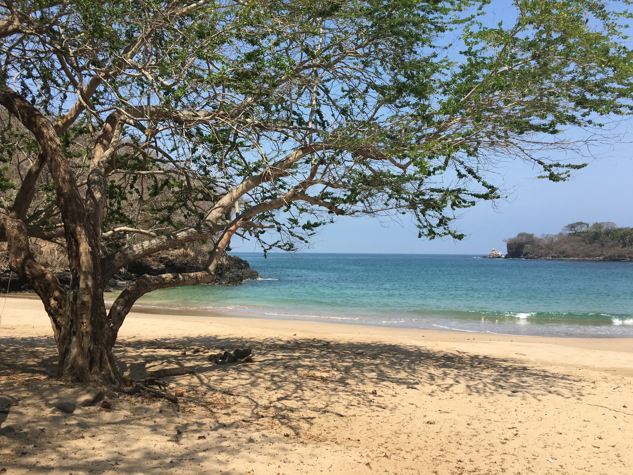 Las Cuevitas, playa y entorno natural en Nayarit